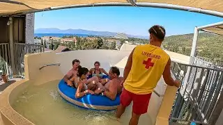 All Water Slides at Aqua fantasy Water Park in Kusadasi - Aydin - Turkiye