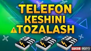 Telefon Keshini tozalash oson usuli // Xotirani bo'shatish