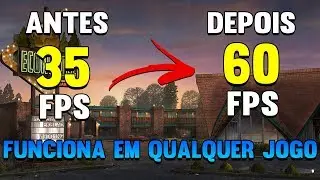 Como Aumentar O FPS De Qualquer Jogo ( Rode Jogos Pesados Em PC fraco )