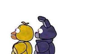 Фнаф рисуем мультфильмы 2. Игрушки фнаф они живые.