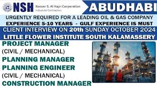 NASSER S. AL HAJRI CORPORATION ABUDHABI|PROJECT MANEGER|PLANNING MANEGER|DUBAI JOB