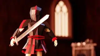 ​He Sharpened His Sword For One Reason... (Blender short film)
