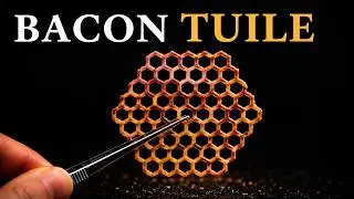 Crispy Bacon Tuile: The Perfect Fine Dining Garnish!