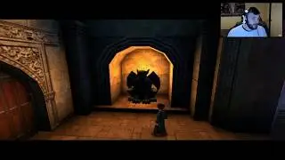 Harry Potter and the Philosopher's Stone PC Game with Facecam - FIRE SEEDS & LUMOS! #3