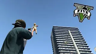 GTA V PC MODS - The Gravity Gun and the Vehicle Cannon