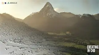 Capturing this Norwegian valley in C.G.