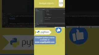 Python : Multiple Objects Usage in Python | Object | py srt 128