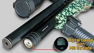 How to install digital gauge on PCP P15 |M8 threads |Upgrading Air Gun