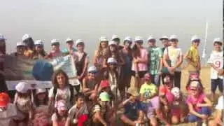 MEDSOS & PERSEUS Beach clean-up, EU Maritime Day, 22 May 2013, Athens
