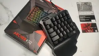 FANTECH Archer K512 One-Handed RGB Gaming Keypad | Unbox and Review