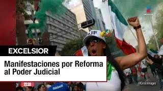 Reforma Judicial: realizan protestas por segundo día consecutivo contra aprobación