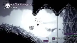 Hollow Knight Path of Pain speedrun in 