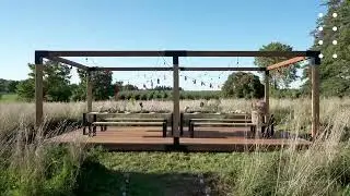 Outdoor Dining Oasis with Toja Grid