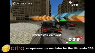 Citra 3DS Emulator - Fast & Furious: Showdown Ingame! scaled resolution + fixed audio
