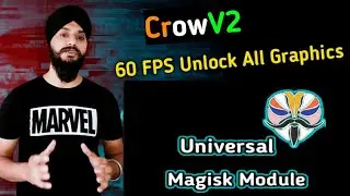 Crow V2 Magisk Module No Bootloop 💯 | Extreme Graphics Unlock Magisk Module HDR Extreme Unlock