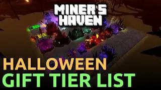 HALLOWEEN PRESENT TIER LIST | Miner's Haven 2024