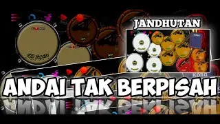 ANDAI TAK BERPISAH DUET ROMANTIS KOPLO JANDHUT ‼️ COVER KENDANG ANDROID