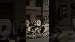 Петербурженка на карете