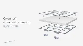 Обзор сменного моющегося фильтра IQAir PF40