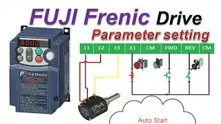 FUJI Frenic Ace Drive Parameter Setting