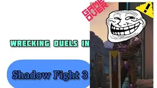 Wrecking Duels in Shadow Fight 3! (INSANE)