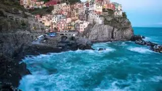 Manarola Sunset (Time-Lapse)