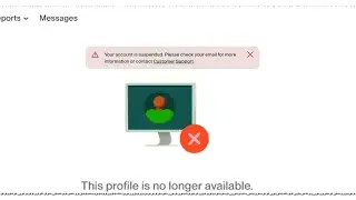 my Upwork account got suspended