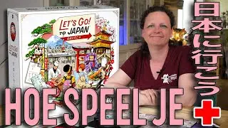Let's go to Japan - Speluitleg - Boardgame Ninja - AEG (Nederlands) - Let's go! to Japan
