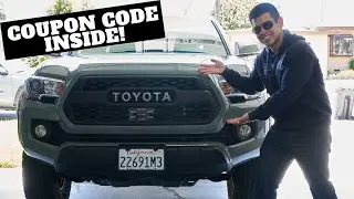 Change Your Tacoma Grill to The TRD Pro! YotaVerse Tacoma TRD Pro Grill Review!