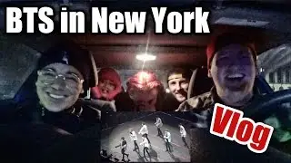 BTS in New York (Newark) // Outside the Car #8