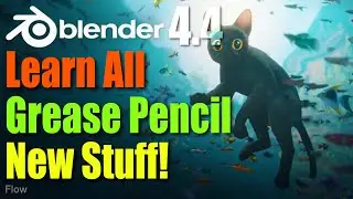 Blender 4.4 Grease Pencil - What's New & What's Back