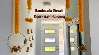 Diwali Door Decoration Ideas at Home 2023 |  Handmade Door Hanging for Diwali #diwali2023