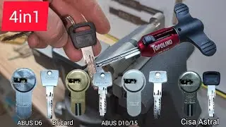 🔥Decoder TOPOLINO Cisa Astral Abus D6/D10/D15 Bricard +380933008410 WhatsApp Telegram🌏