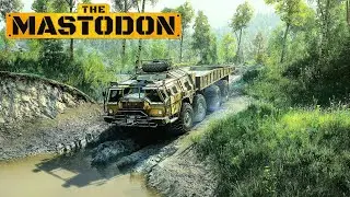 SnowRunner - THE MASTODON ZikZ 612H Season 10 DLC (PS5 4K) Gameplay