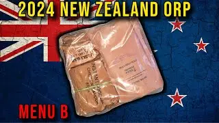 🇳🇿 | 2024 New Zealand 24 Hour Ration Pack (ORP) Menu B | EPIC MRE Review