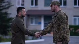 Володимир Зеленський зустрівся з особовим складом Західного територіального управління Нацгвардії