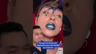 Gotas para pintar los ojos 😳. No te pongas cosas que tus ojos no necesitan.