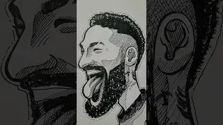 Caricatura do Neymar Jr
