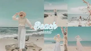 BEACH PRESET | Lightroom mobile tutorial | free preset lightroom