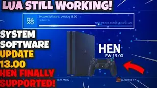 *UPDATE* NEW PS4 13.00 HEN HAS BEEN UPDATED?!