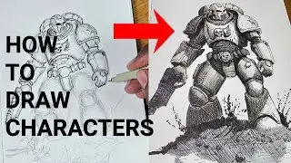 How to Draw Characters. Step by Step for Beginners