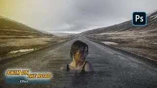 How to make a Swimming Effect On The Road in photoshop
