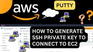 How to Generate SSH private Key to connect to EC2 from local?