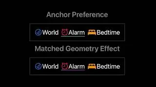 Matched Geometry Effect & Anchor Preference