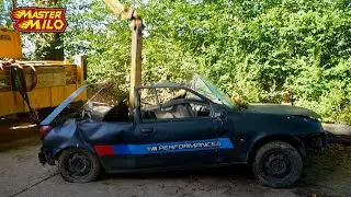 What if; you accidentally drop a ship's anchor your car?