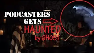 Podcasters HAUNTED BY GHOST  #ghost #paranormal #horrorstories