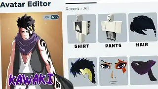 How to make KAWAKI in ROBLOX | Naruto Cosplay 2022