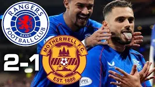 WE SCRAPE INTO THE FINAL! RANGERS 2-1 MOTHERWELL - LEAGUE CUP - MATCH REVIEW