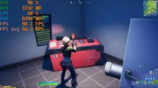 Fortnite   I5   9400F, 16 GB DDR4, GTX 1660 SUPER   Epic Settings