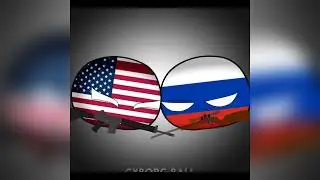 Eternal Enemies | USA - Russia | #countryballs #edit
